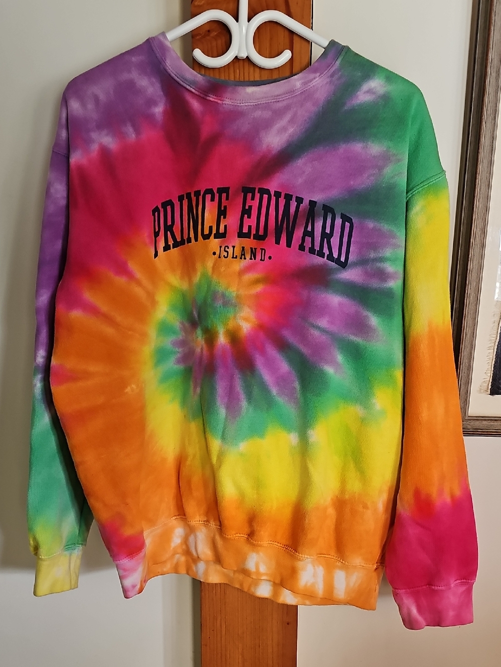 Tie-Dye Crewneck Sweatshirt - Multicolor